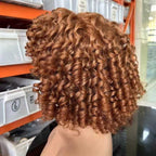 Full coverage curly wig 16 inches