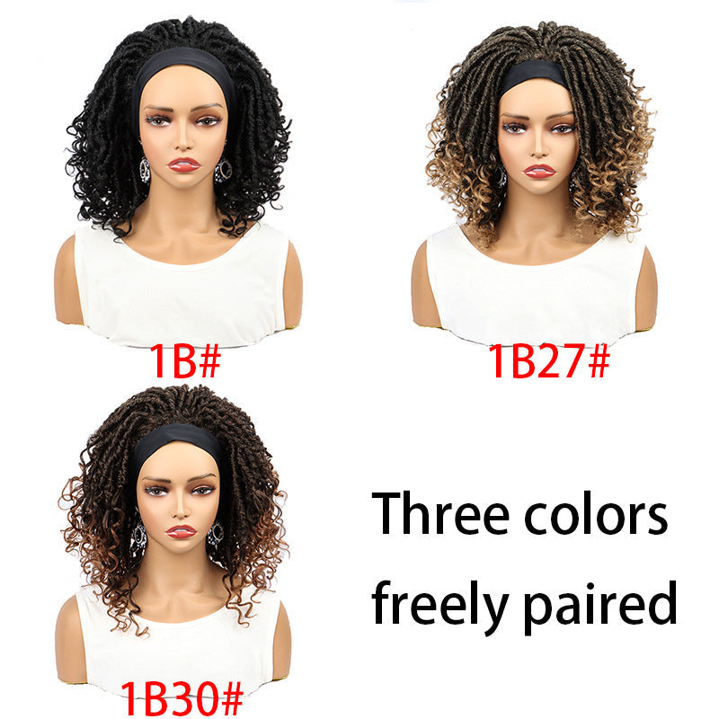 Wigs Black Women's Braided Wigs Heat Resistant Braided Hair
