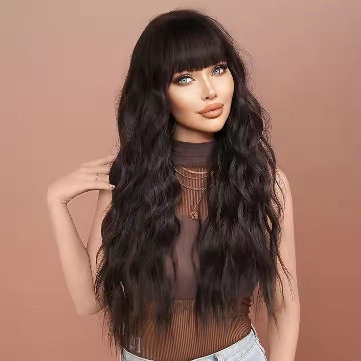 Wavy Curly Long Wig for Natural Glamorous Style