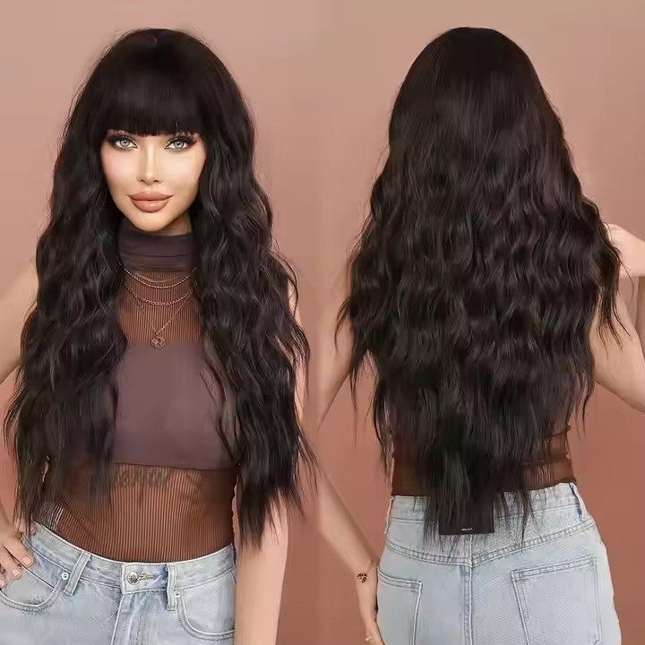 Wavy Curly Long Wig for Natural Glamorous Style